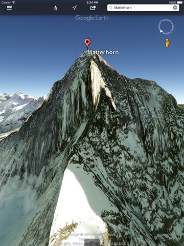 Download Google Earth for iPad
