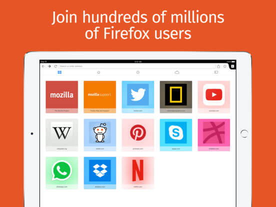 Download Firefox for iPad