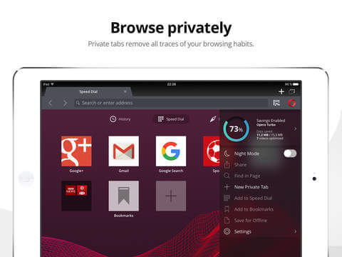 Download Opera for iPad