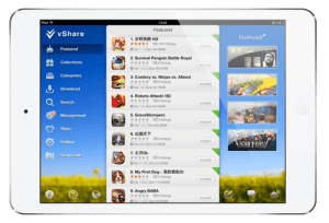 Download vShare for iPad