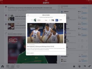 Download ESPN for iPad