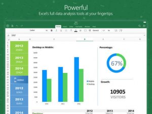 Download MS Excel for iPad
