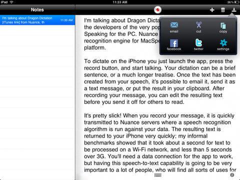 Download Dragon Dictation for iPad