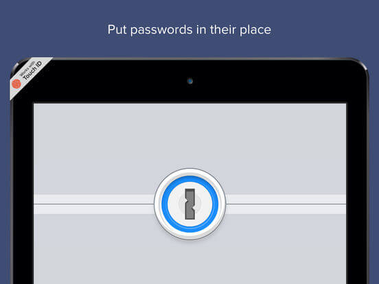 Download 1 Password for iPad