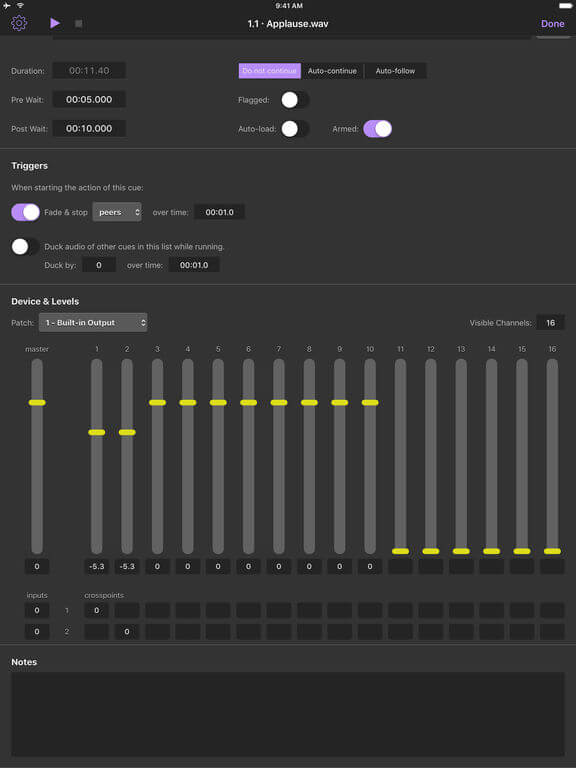 Download QLab for iPad