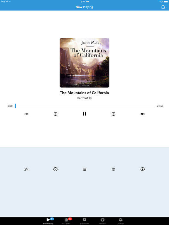 Download Audiobooks for iPad