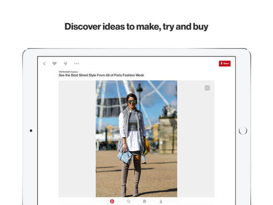 Download Pinterest for iPad