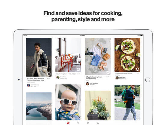 Download Pinterest for iPad