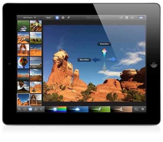 Download iPhoto for iPad