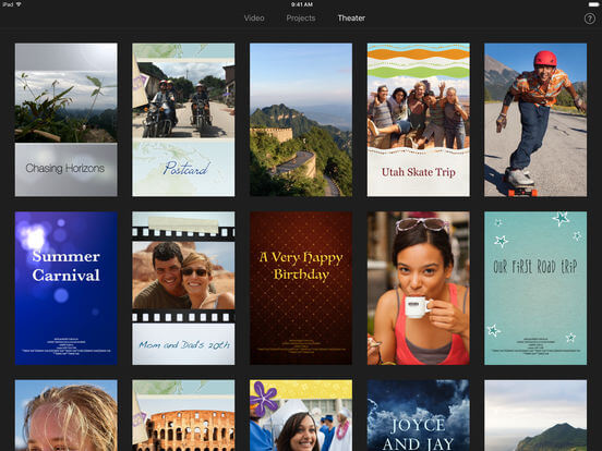 Download iMovie for iPad