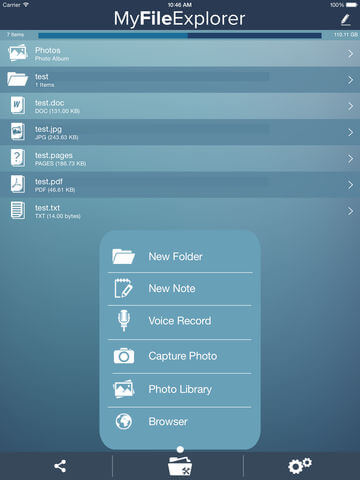 Download File Explorer for iPad