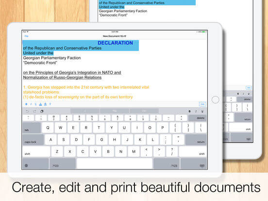 Download Word Processor for iPad