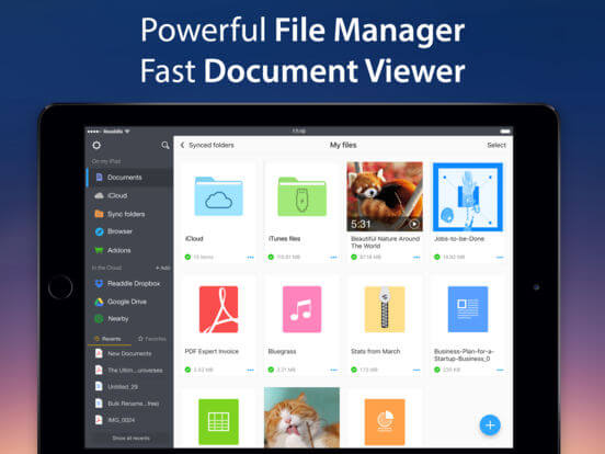 Download Documents app for iPad