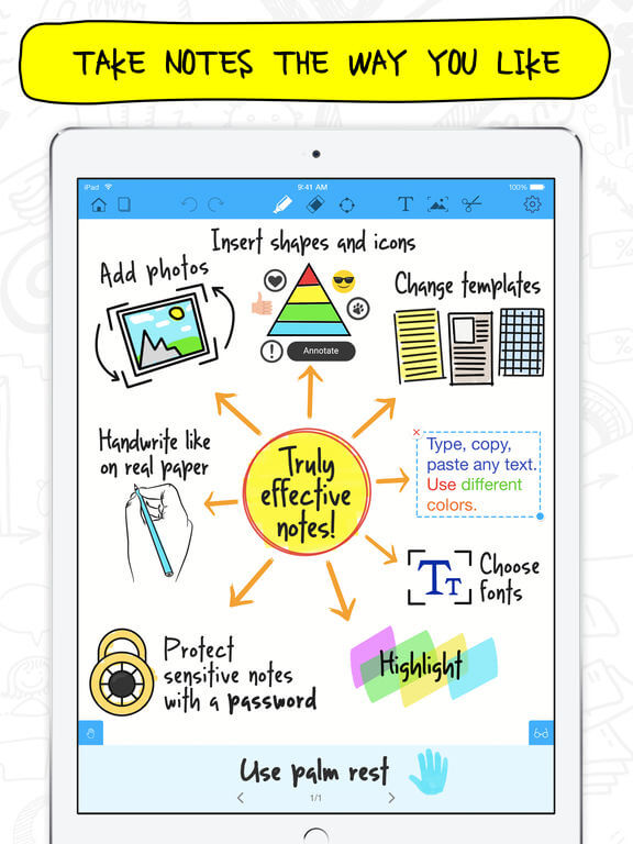 Download NotePad+ for iPad