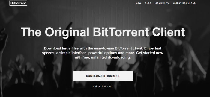 Download BitTorrent for iPad