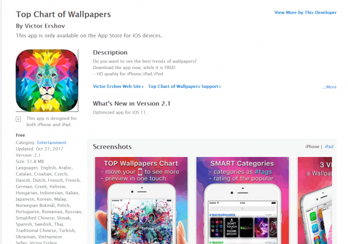 Download Wallpapers for iPad