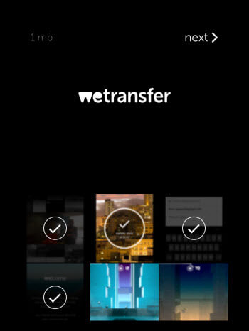 Download WeTransfer for iPad