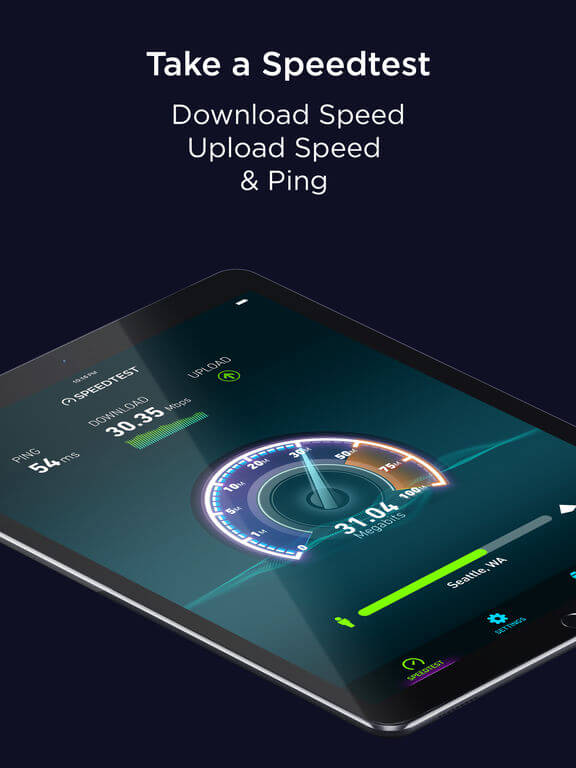 Download Speedtest for iPad