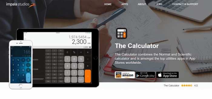 Download Calculator For iPad