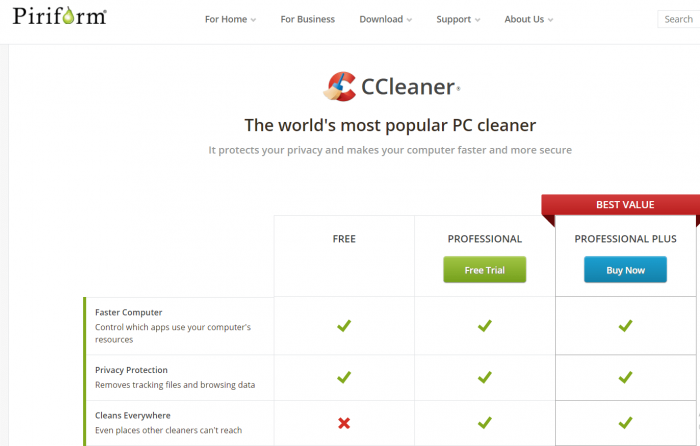 Download  for CCleaner iPad