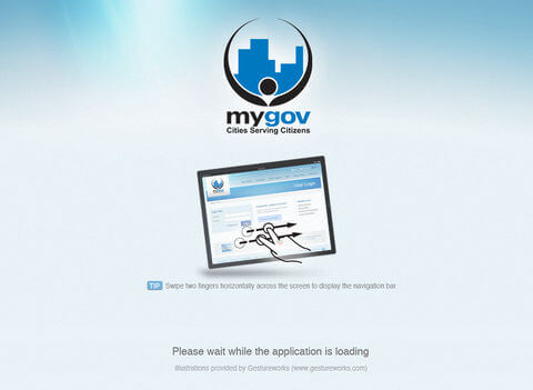 Download MyGov App for iPad