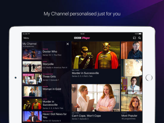 Download BBC iPlayer for iPad