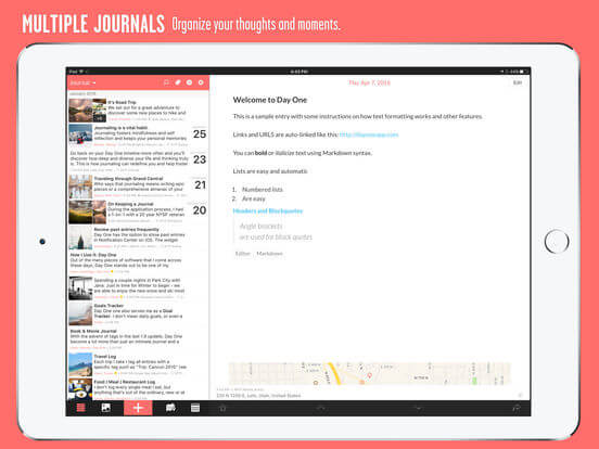 Download Journal App for iPad
