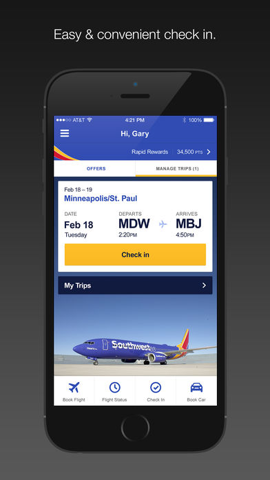 Southwest Airlines App for iPad Free Download