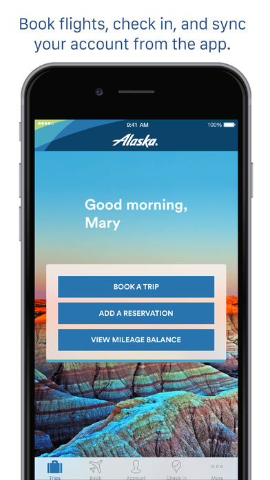 Alaska Airlines App for iPad Free Download