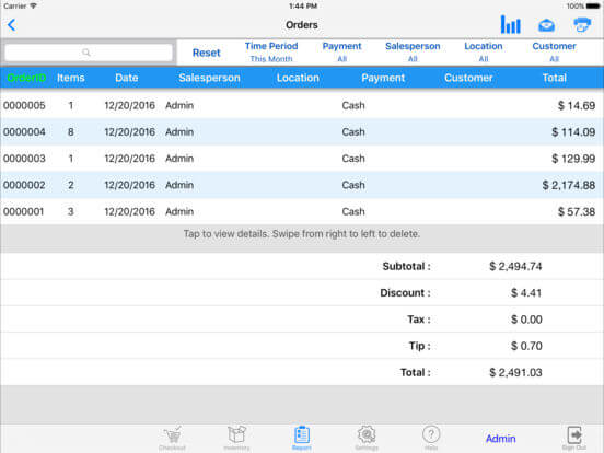Download Cash Register for iPad