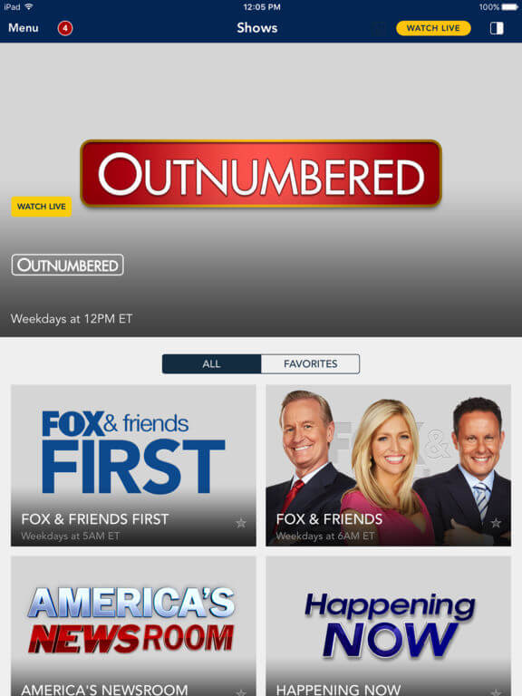 Download Fox News App for iPad