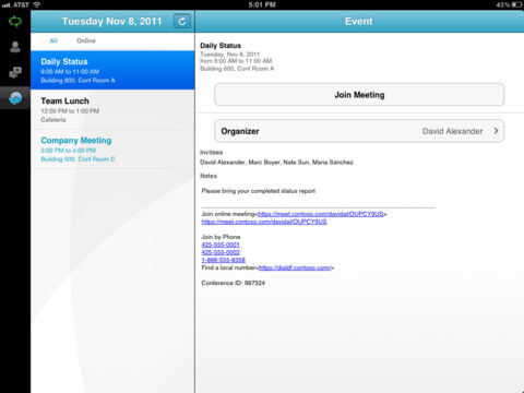 Download Lync for iPad