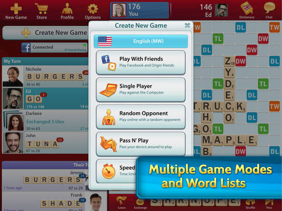 Download Scrabble for iPad