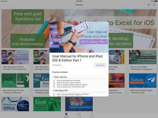 Download User Guide for iPad
