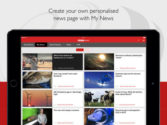 Download BBC News App for iPad