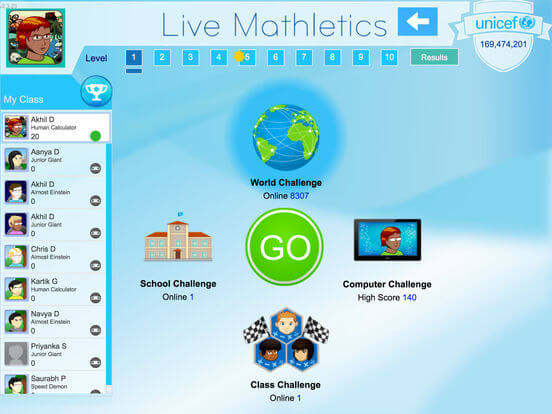 Download Mathletics for iPad