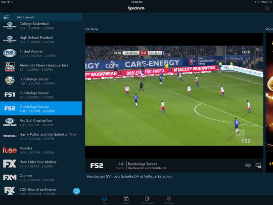 Download TV App for iPad