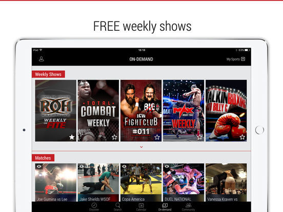 Download Live Boxing Stream for iPad