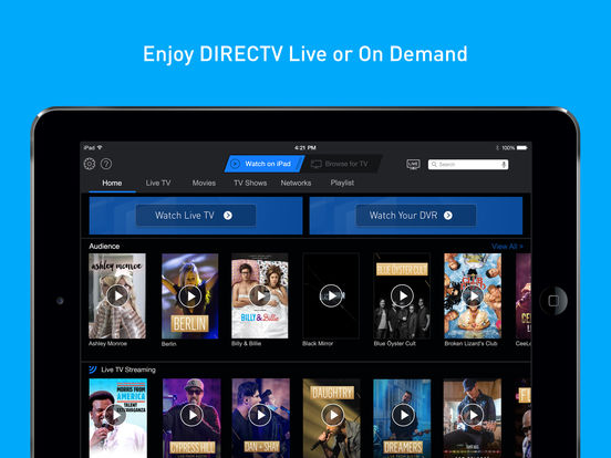 Directv App for iPad Free Download