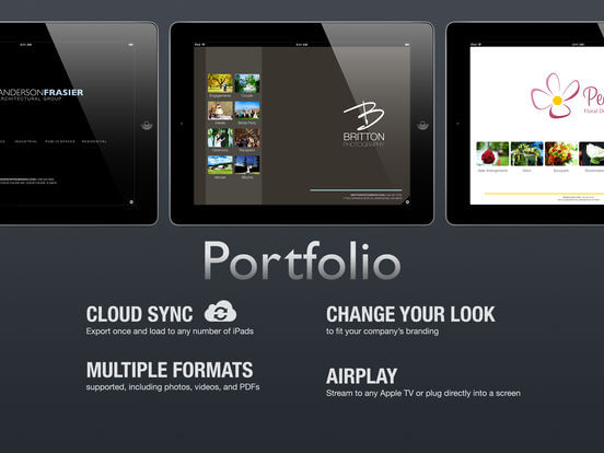 Download Portfolio App for iPad