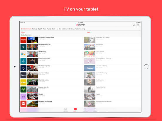 Download Live TV App for iPad