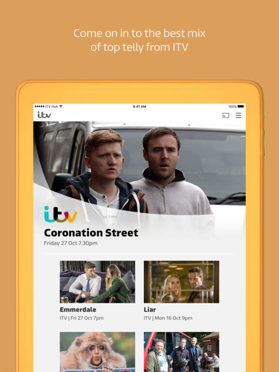 Download ITV Player App for iPad
