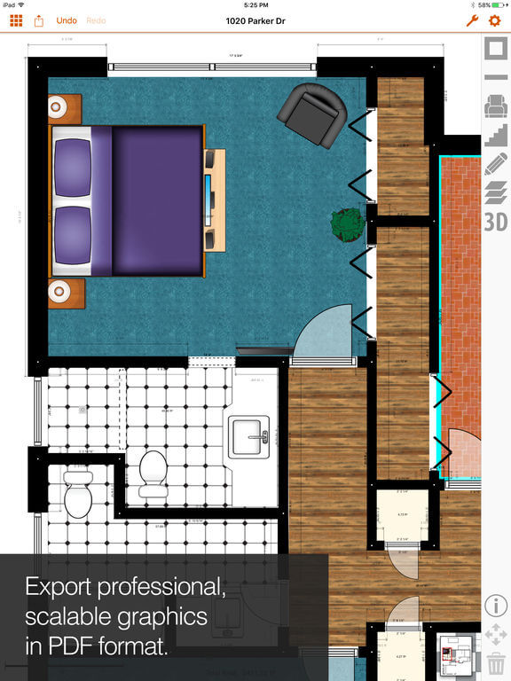 Download Floor Plan App for iPad