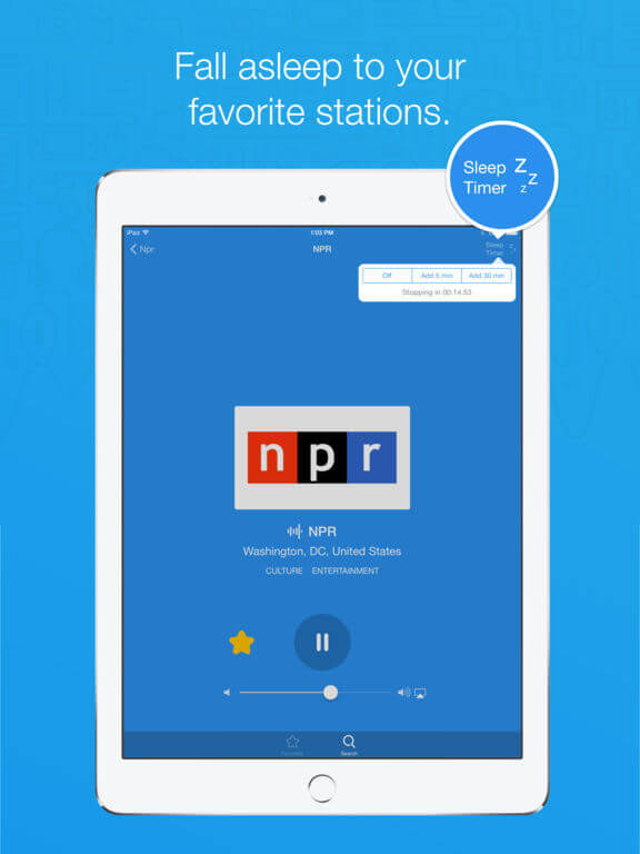 Download Radio App for iPad