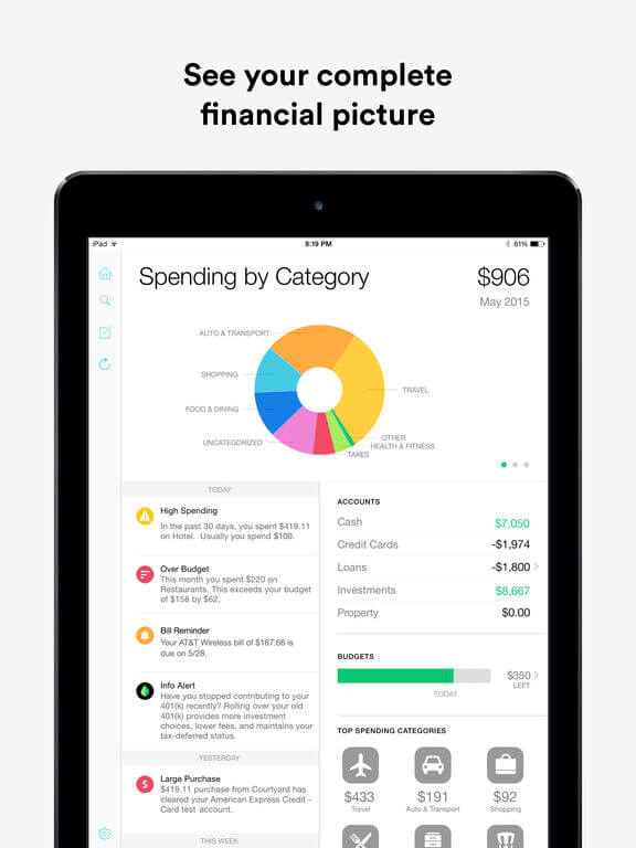 Download Budget App for iPad