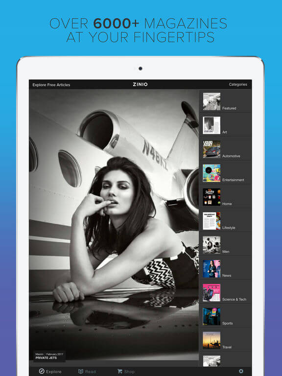 Download Magazine for iPad