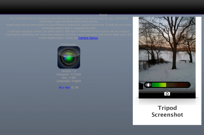 Download Tripod for iPad