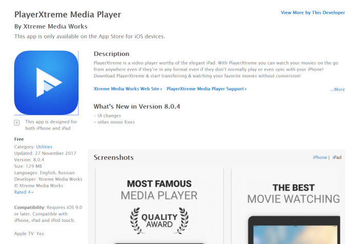 MKV Player for iPad Free Download | iPad Utilities