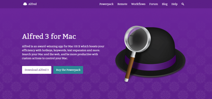 Download Alfred for Mac