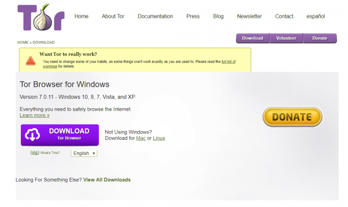 Download Tor Browser for Mac